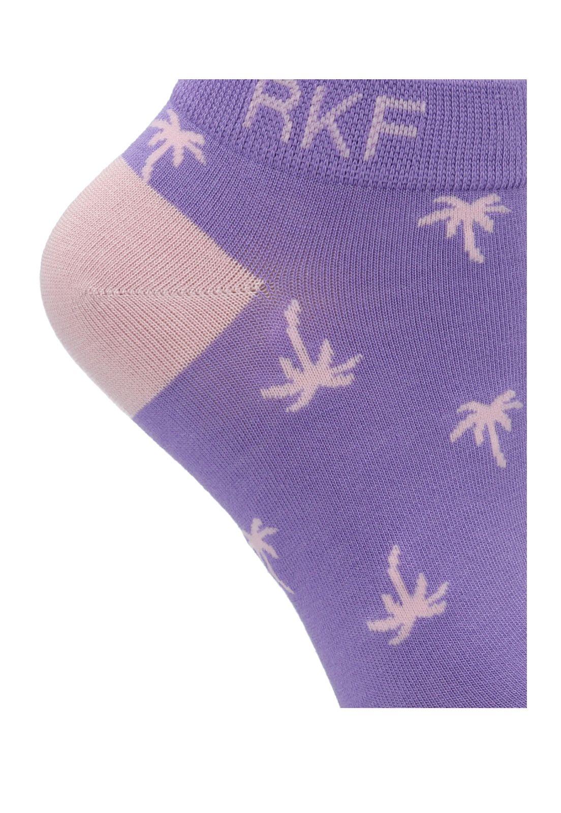 Calcetin Morado Rfv23W PePalm Mujer-1
