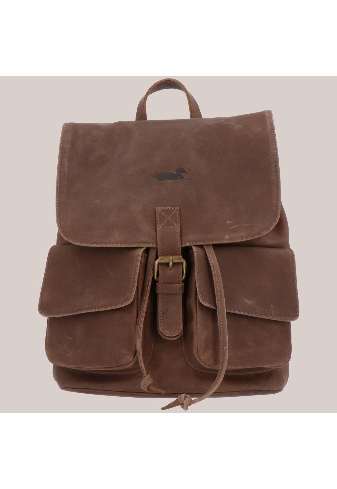 Mochila Cuero CdRkf Chocolate-0