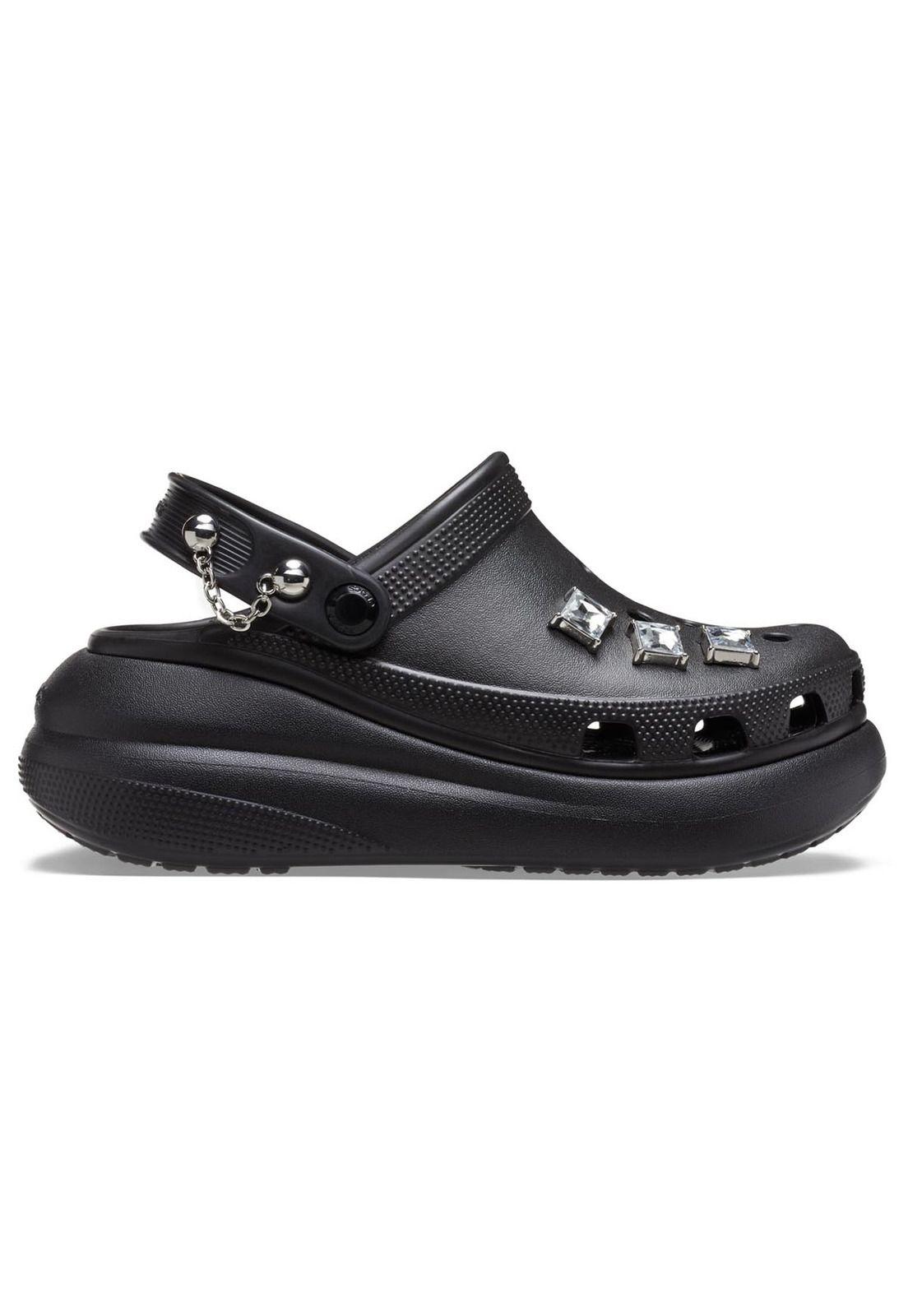 Zueco Mujer Crush Punk Clog Negro-0