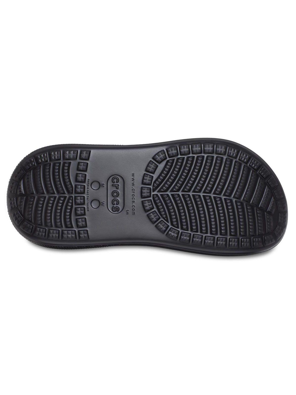 Zueco Crocs Mujer Crush Punk Clog Negro-5