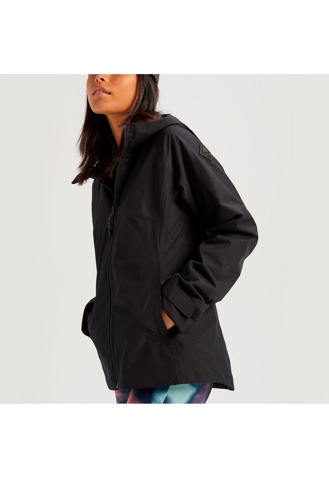 Parka Mujer Packrite Rain Jacket Negro Burton-2
