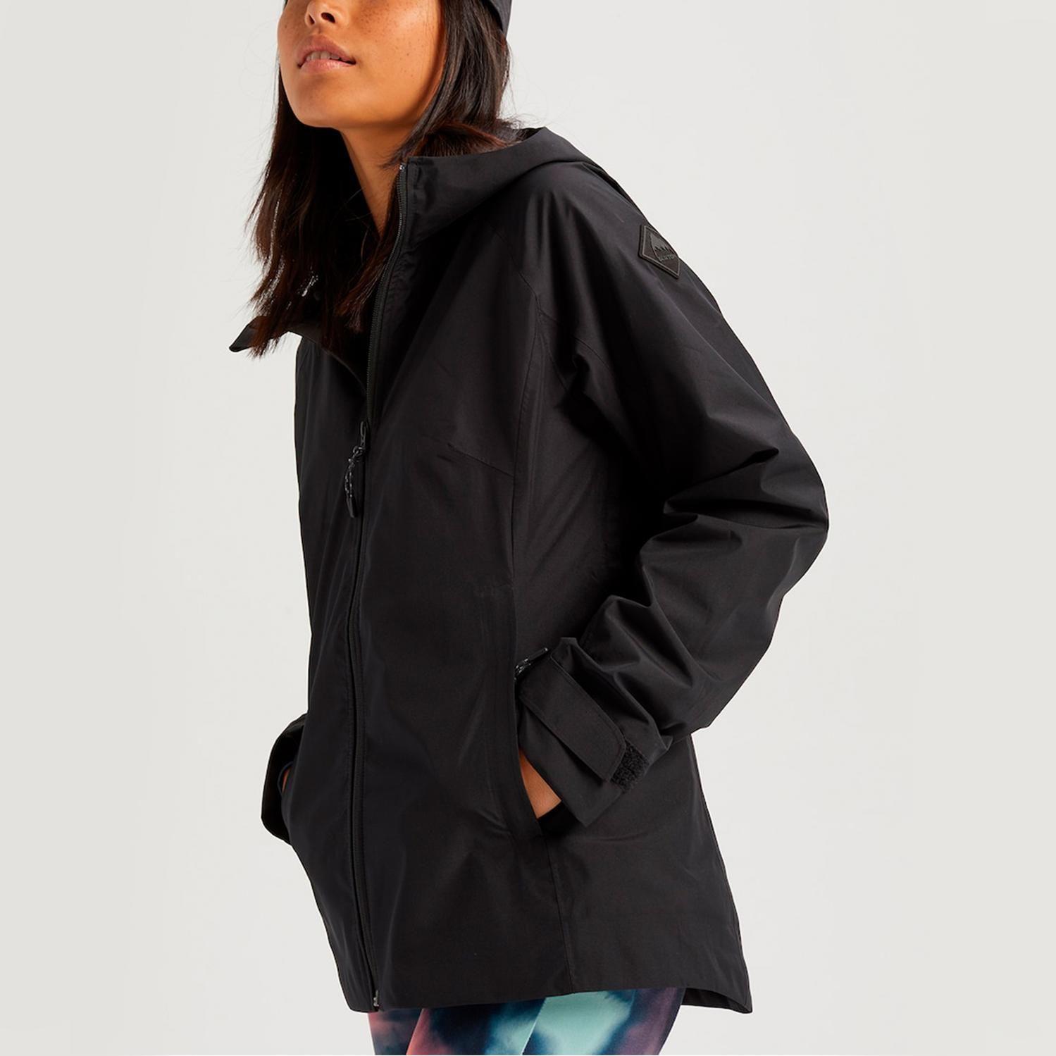 Parka Mujer Packrite Rain Jacket Negro Burton-2