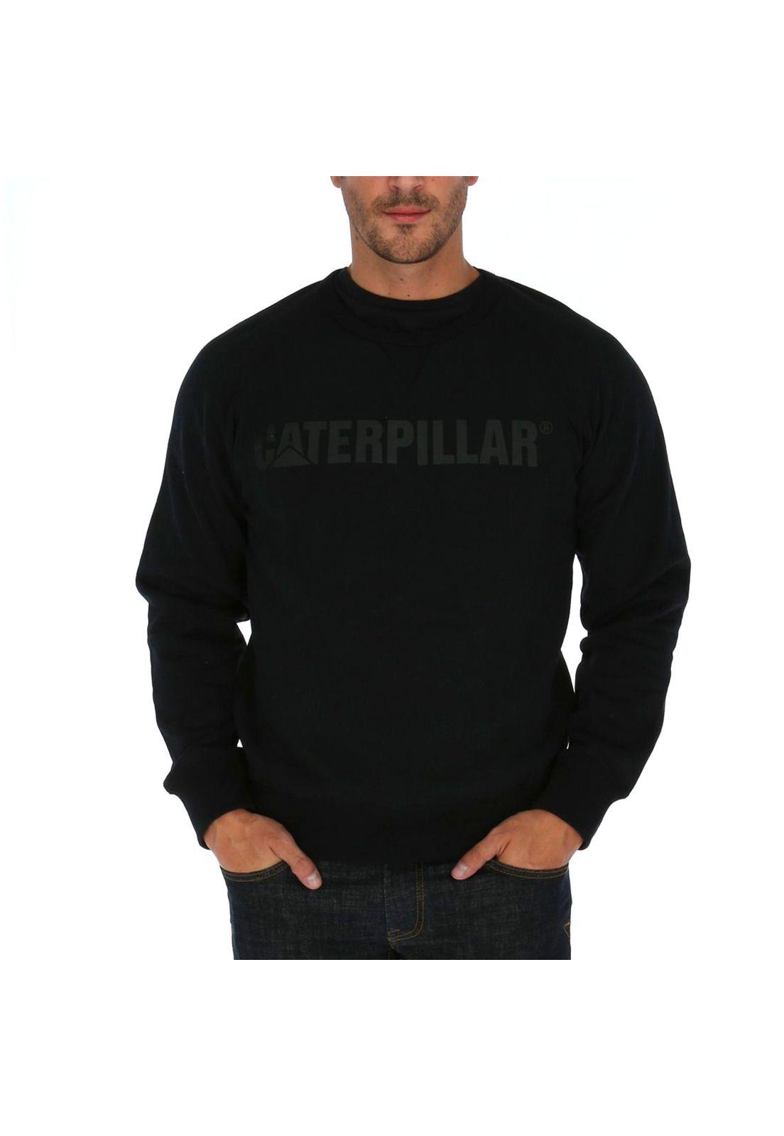 Poleron Hombre Traditional Crew Sweatshirt Negro-0