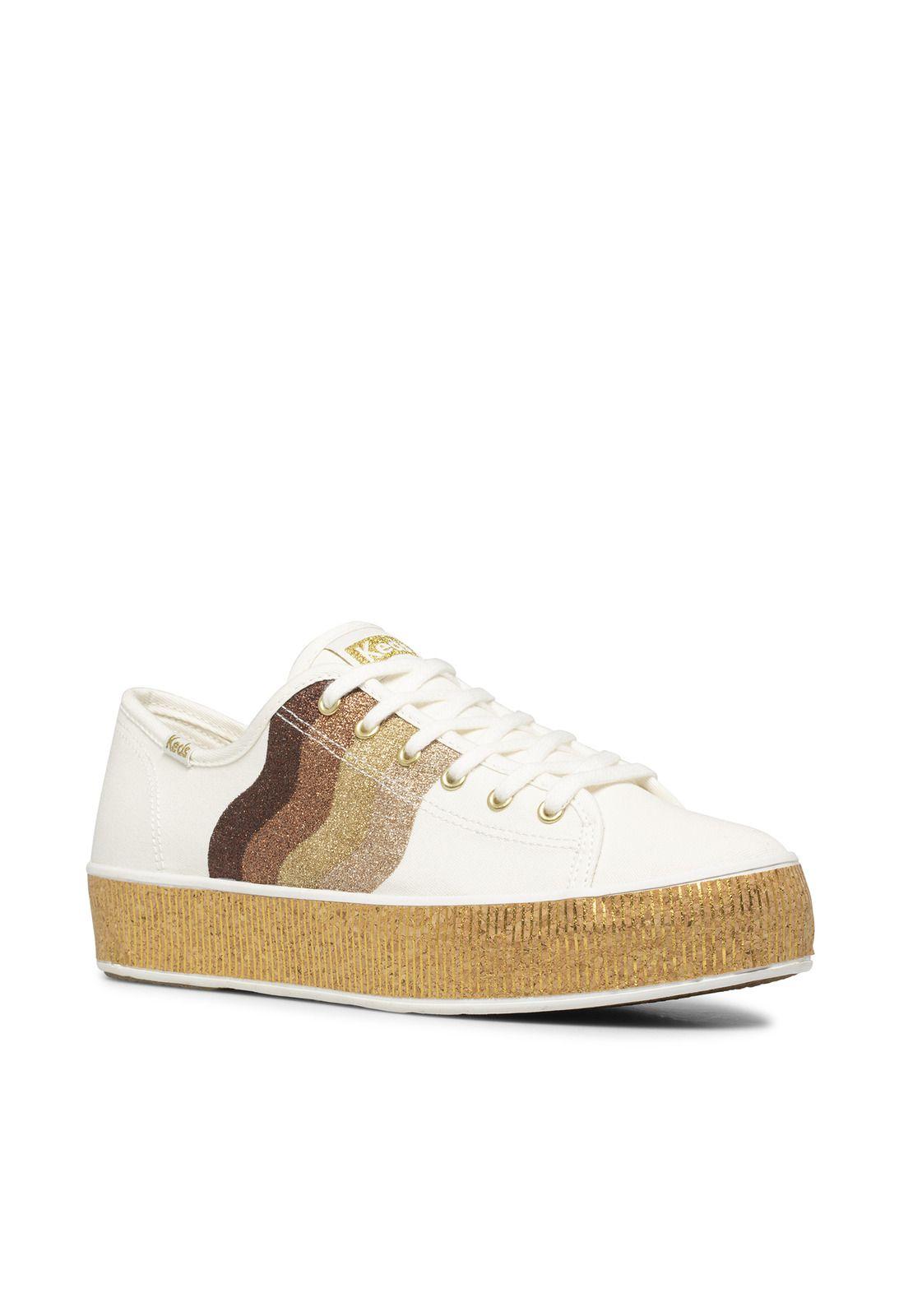 Zapatilla Mujer Triple Kick Wave Blanco-2