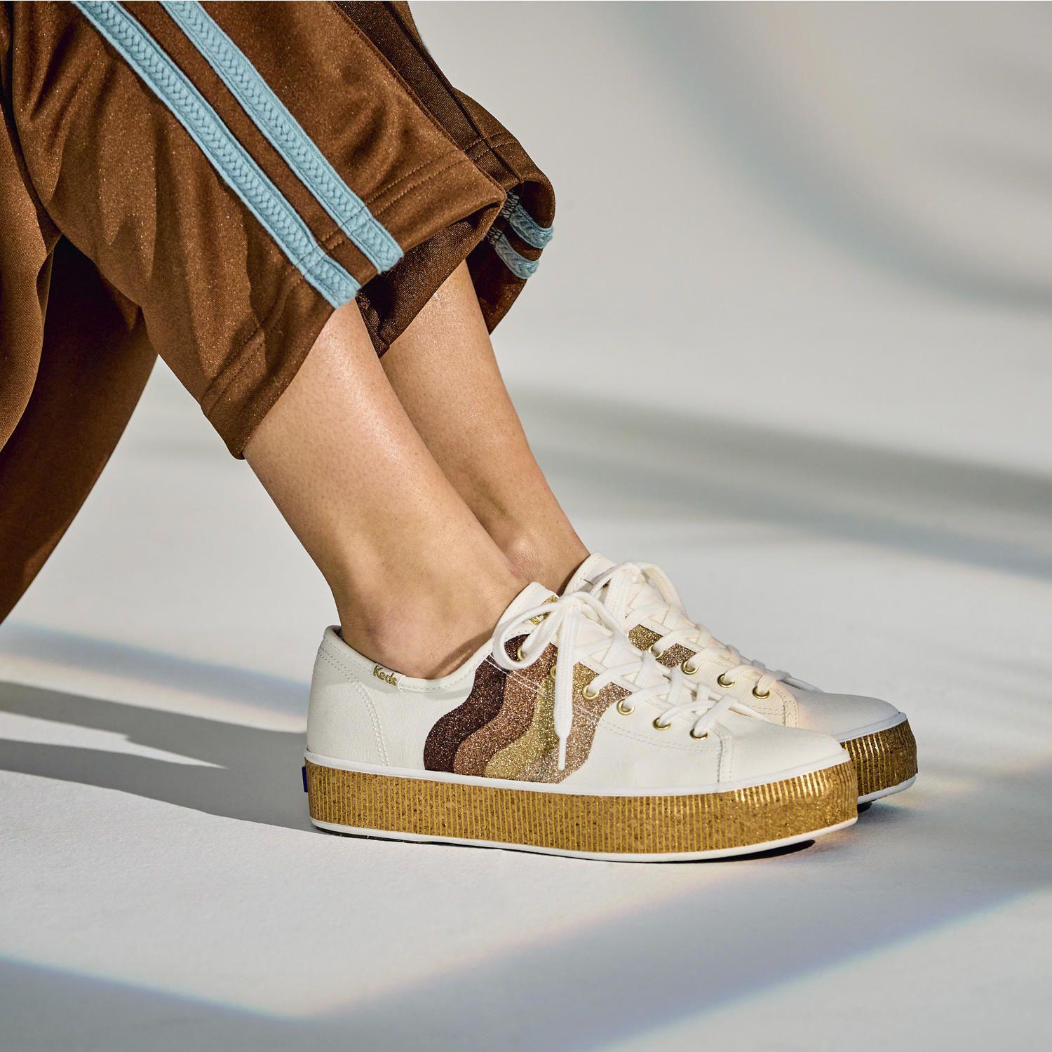 Zapatilla Mujer Triple Kick Wave Blanco-1