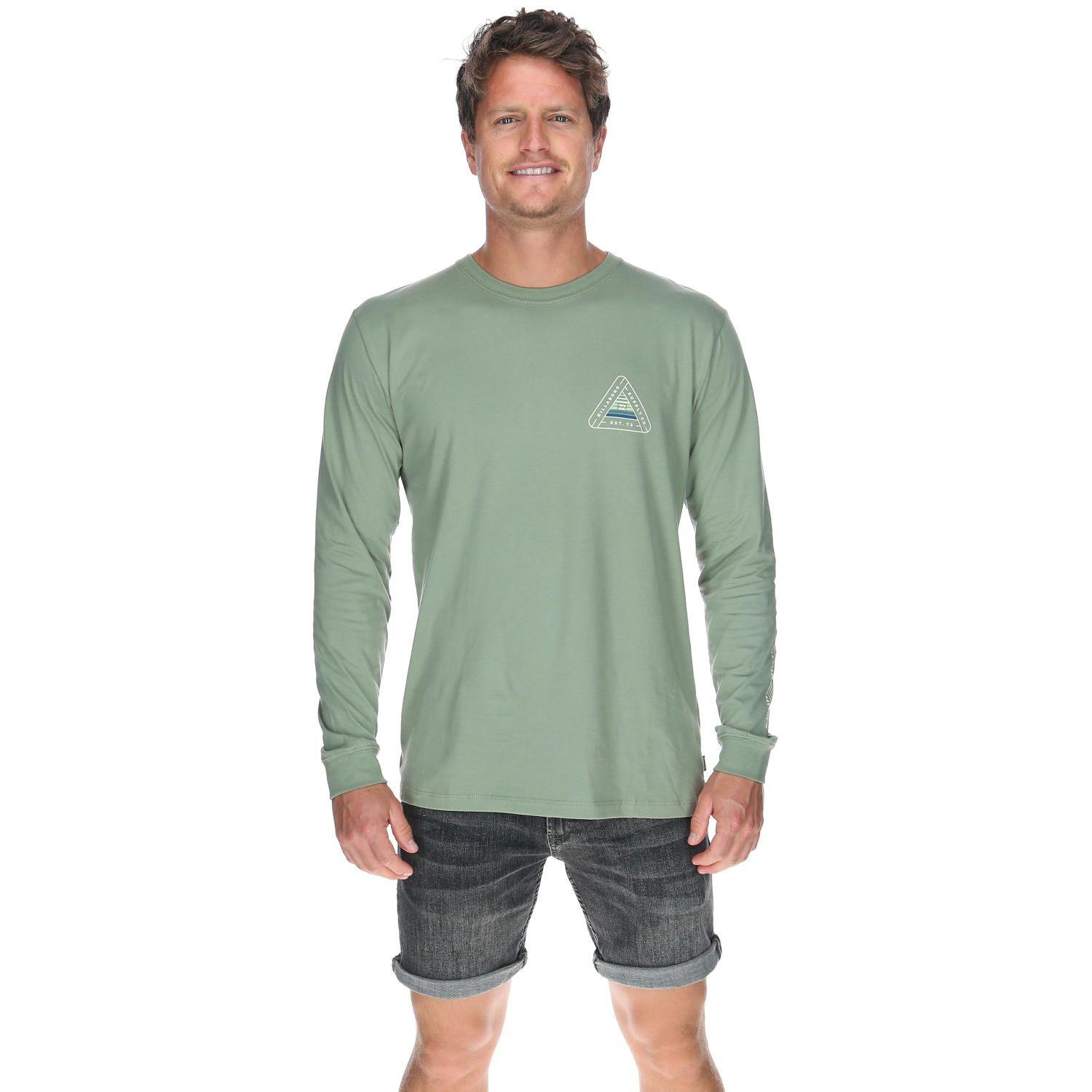 Polera M/L Hombre Walled Ls Verde-0