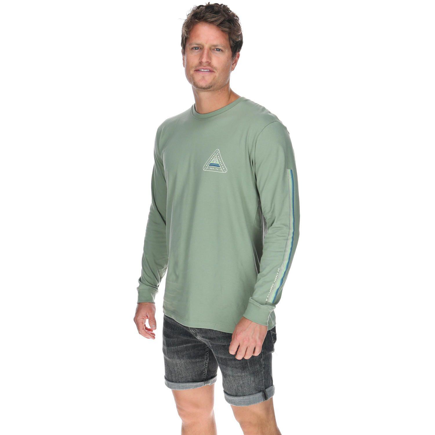 Polera M/L Hombre Walled Ls Verde-1