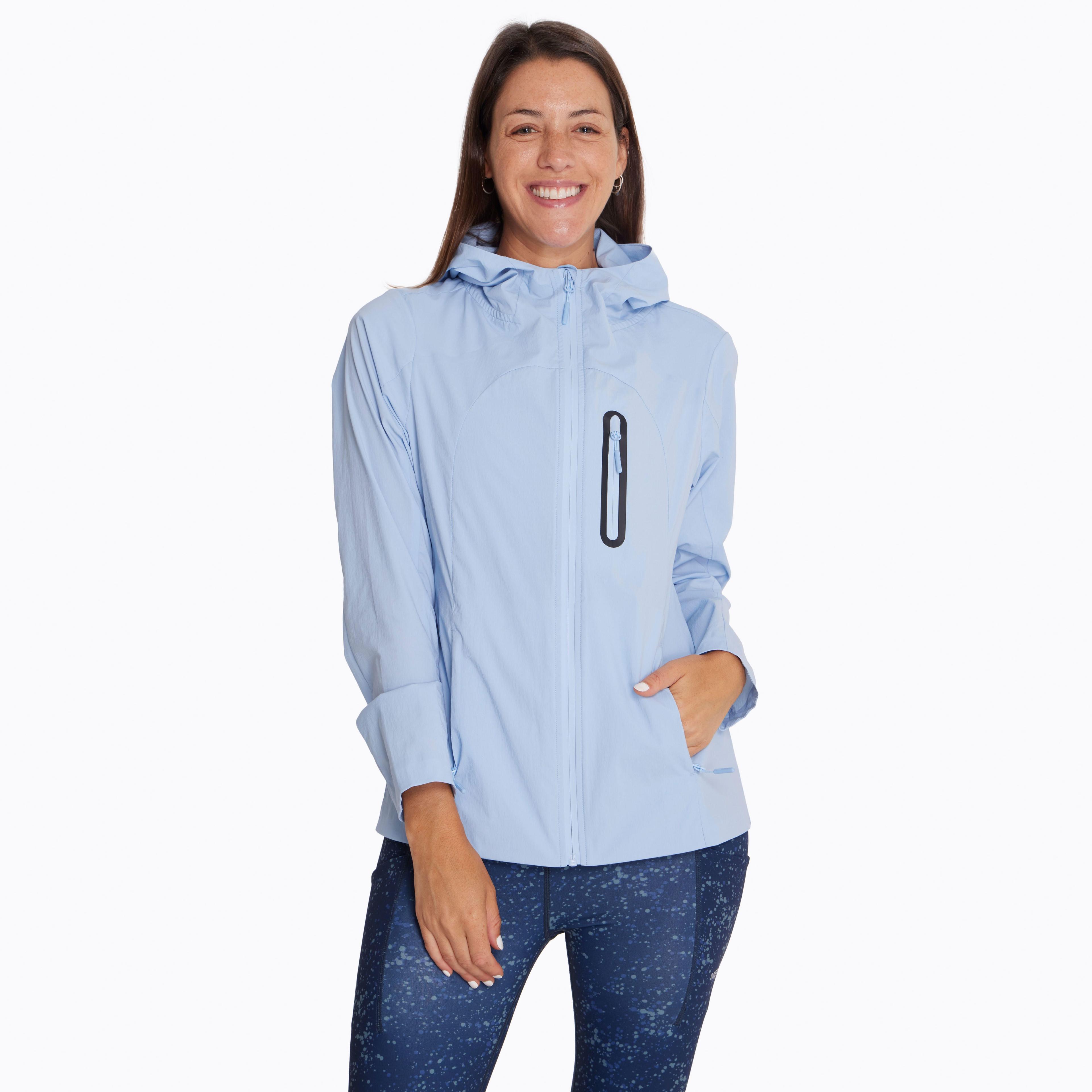 Cortaviento Mujer Windy 3 Celeste-3