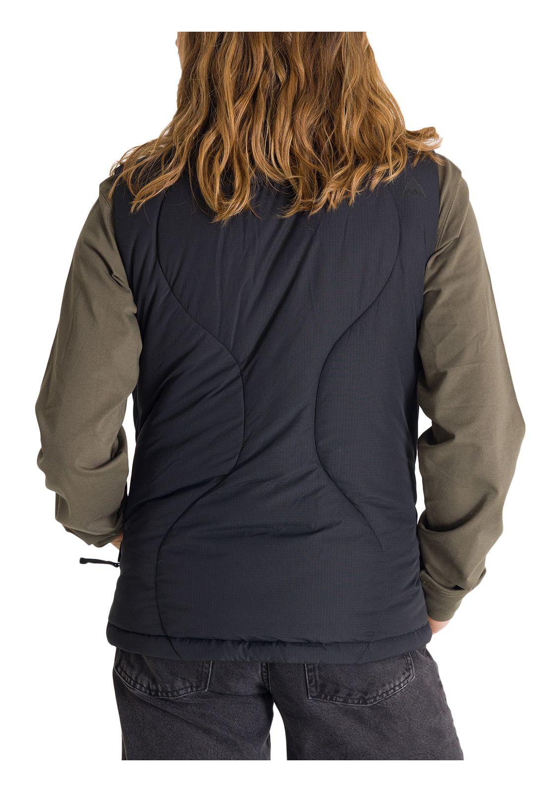 Chaqueta Mujer Ripstop Vest Gris-3