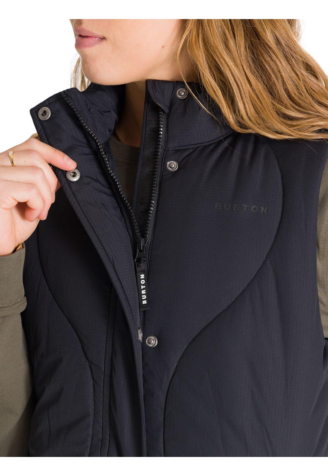 Chaqueta Mujer Ripstop Vest Gris-4