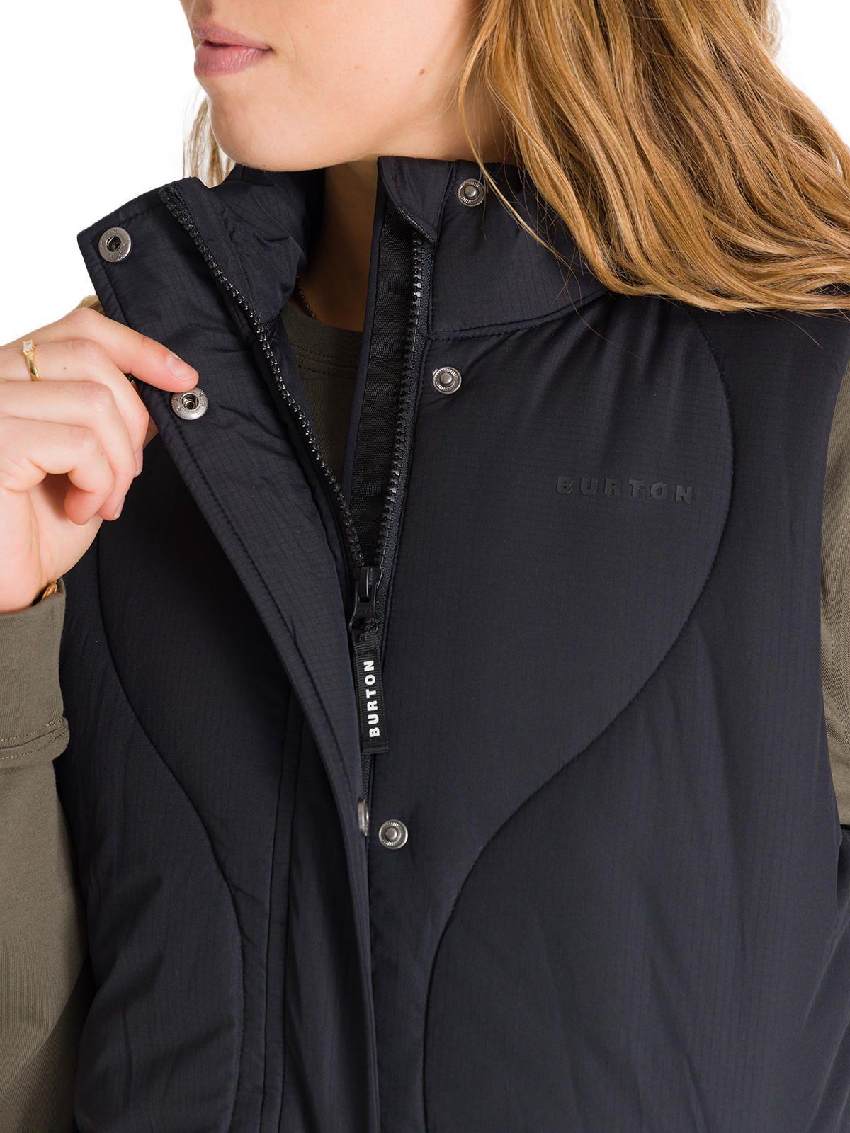 Chaqueta Mujer Ripstop Vest Gris-4