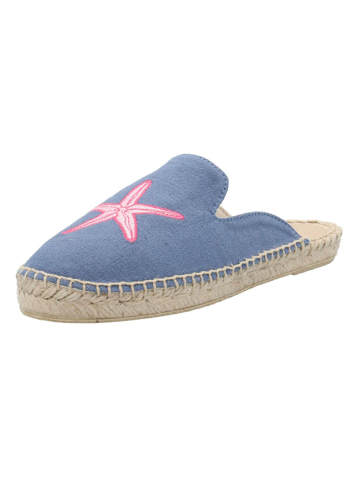 Alpargata Mujer Nera Celeste -3