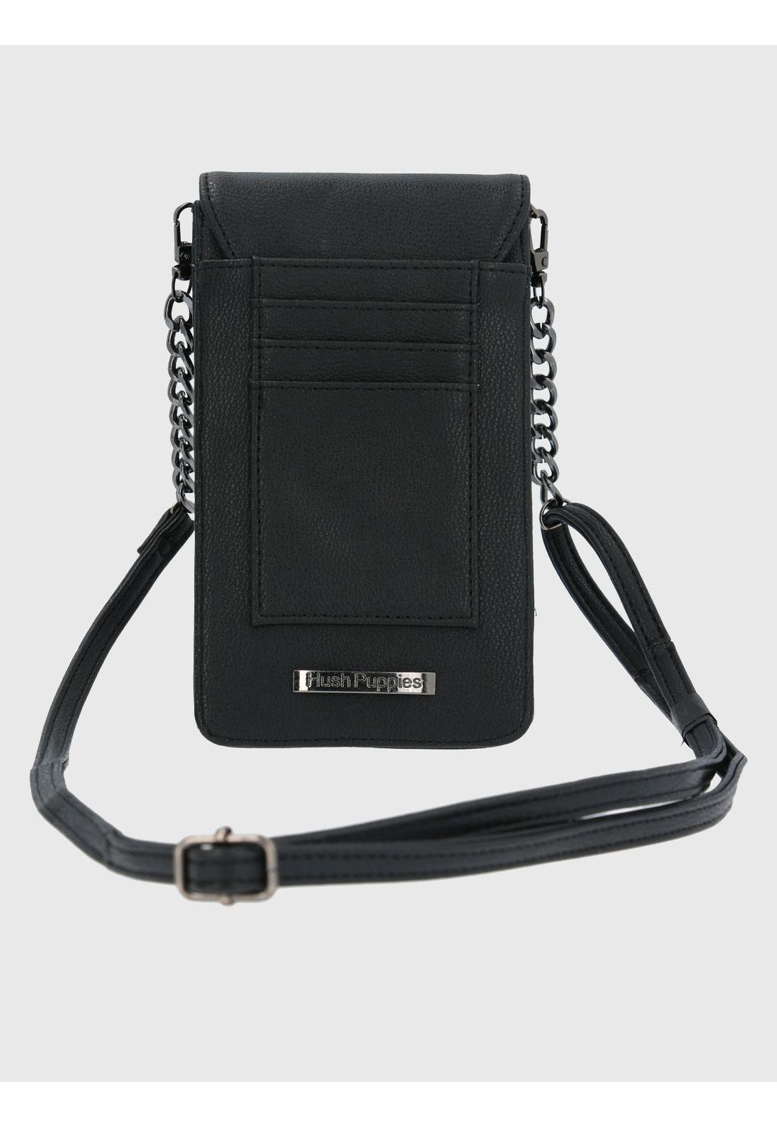 Cartera Ecocuero Negro Doggett Cross Mujer-2