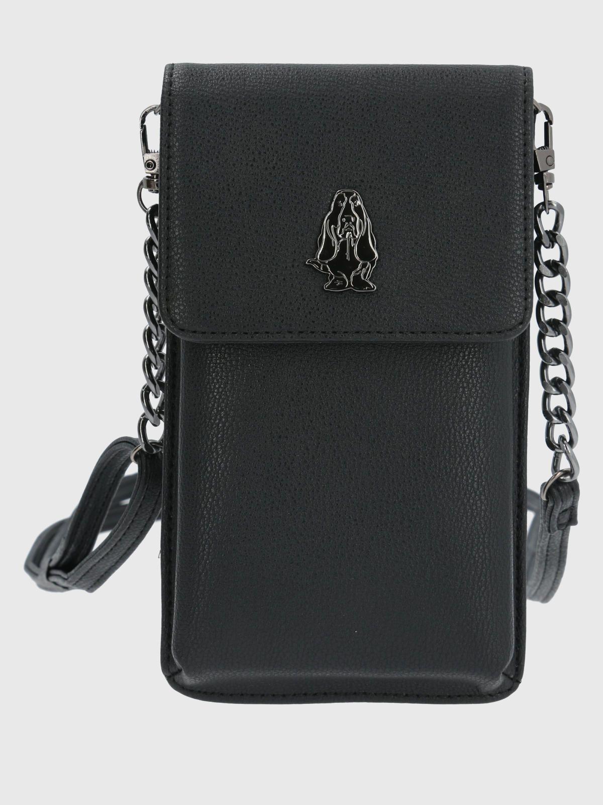 Cartera Ecocuero Negro Doggett Cross Mujer-0