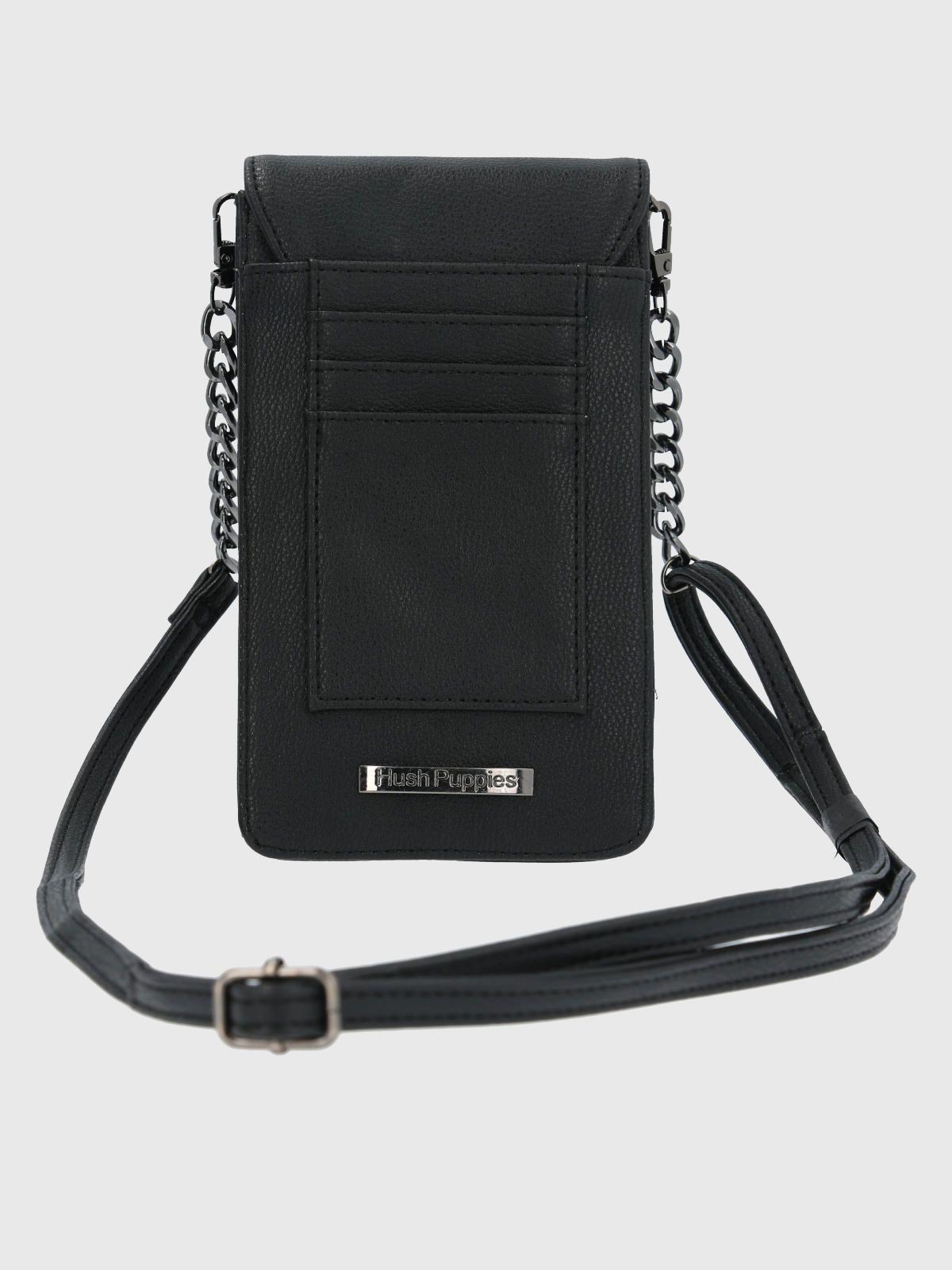 Cartera Ecocuero Negro Doggett Cross Mujer-2