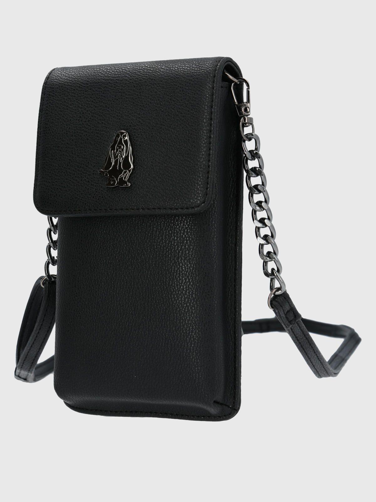 Cartera Ecocuero Negro Doggett Cross Mujer-1