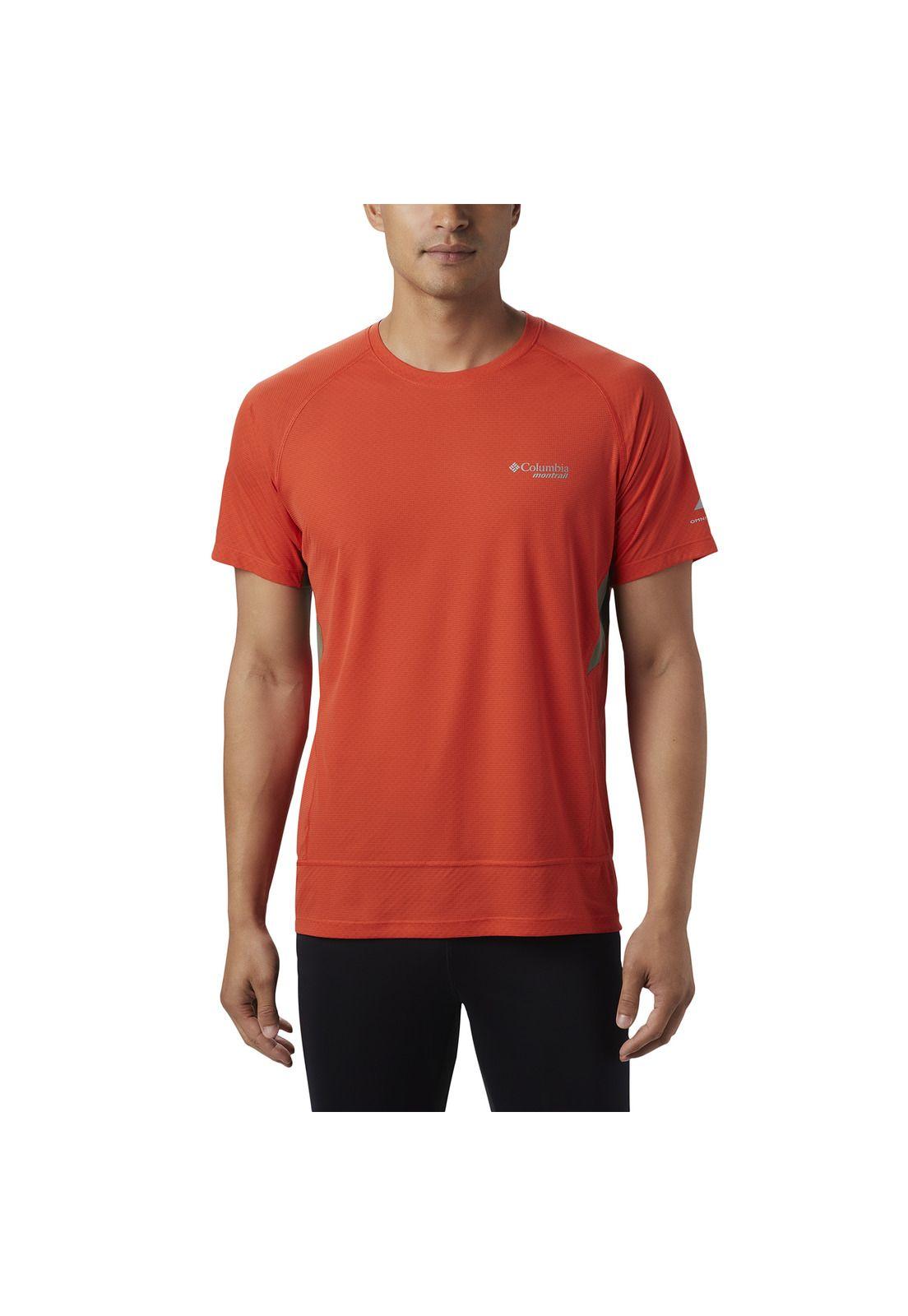 Polera M/C Hombre Titan Ultra Ii Ss Naranja-0
