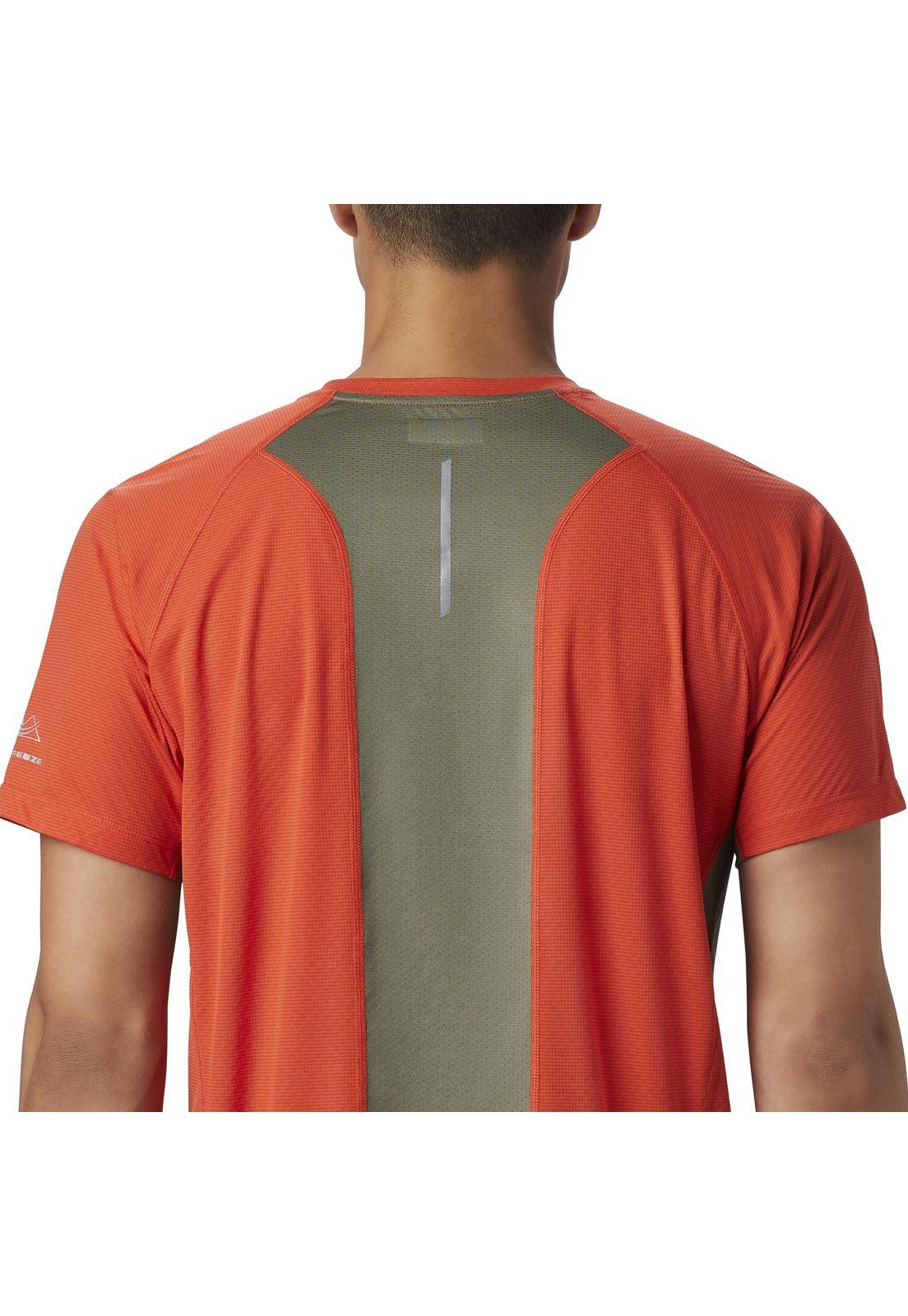 Polera M/C Hombre Titan Ultra Ii Ss Naranja-4