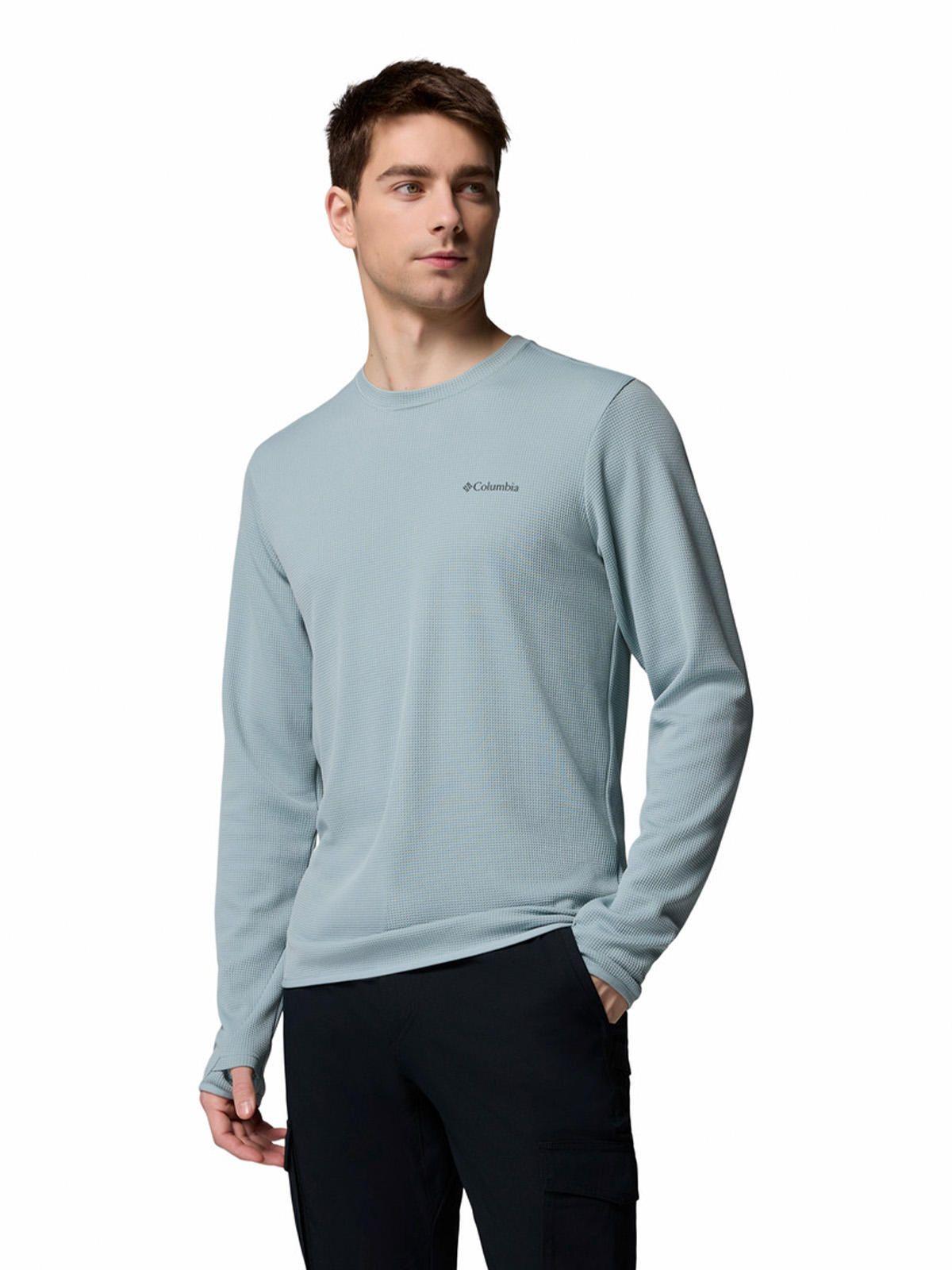 Polera ML Hombre Tech Trail Utility Celeste-0
