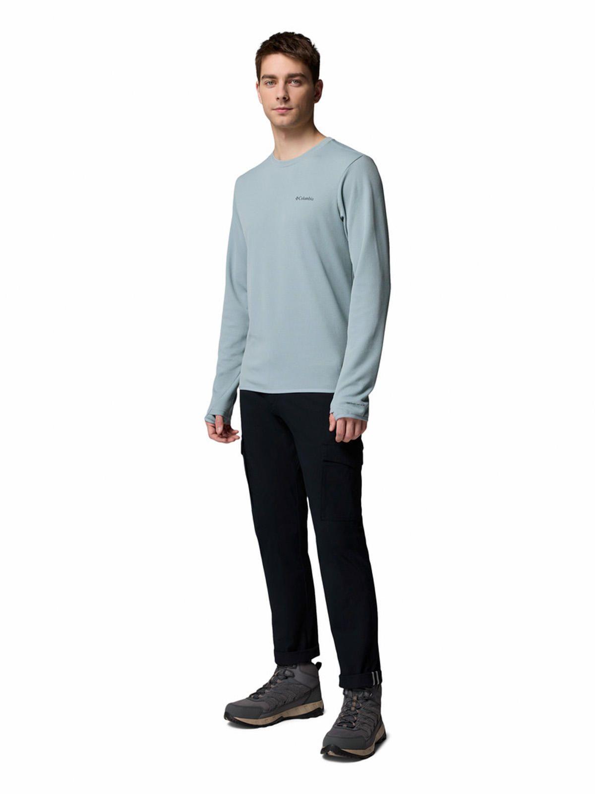 Polera ML Hombre Tech Trail Utility Celeste-6