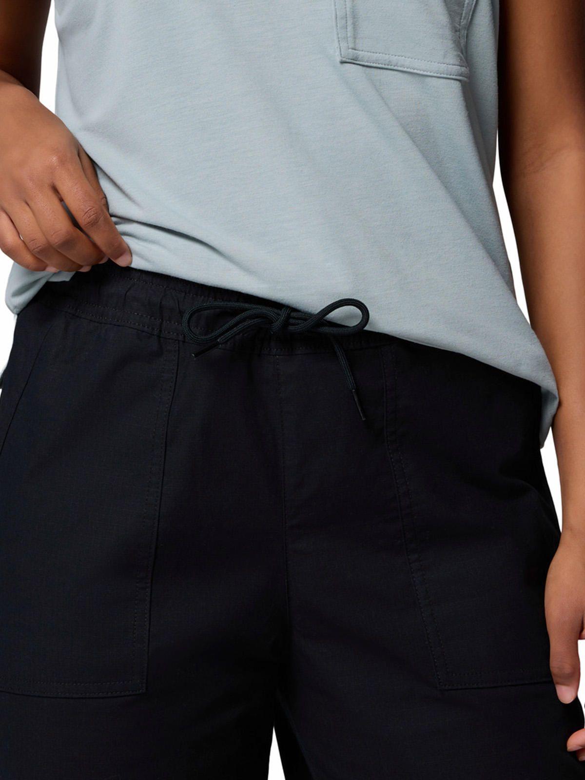 Short Mujer ROC Ripstop Negro-4