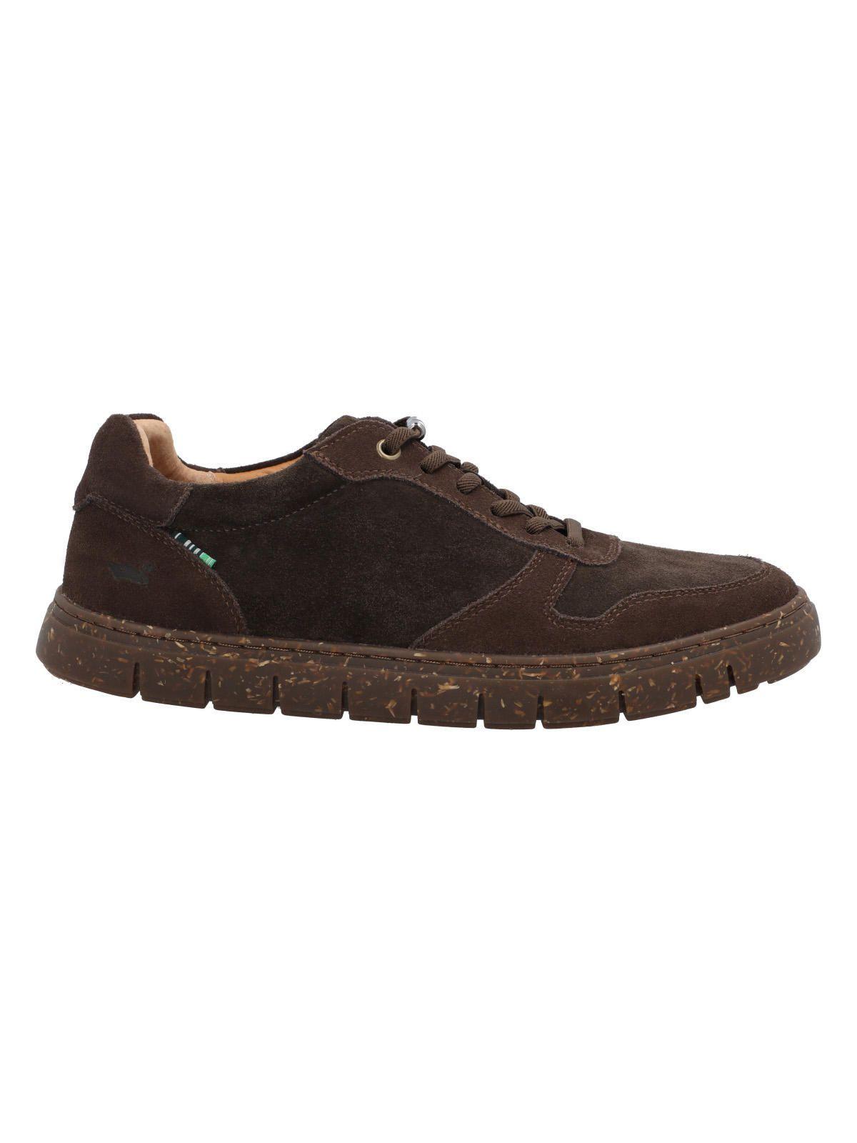 Zapatilla Cuero Hombre Newport Café-0