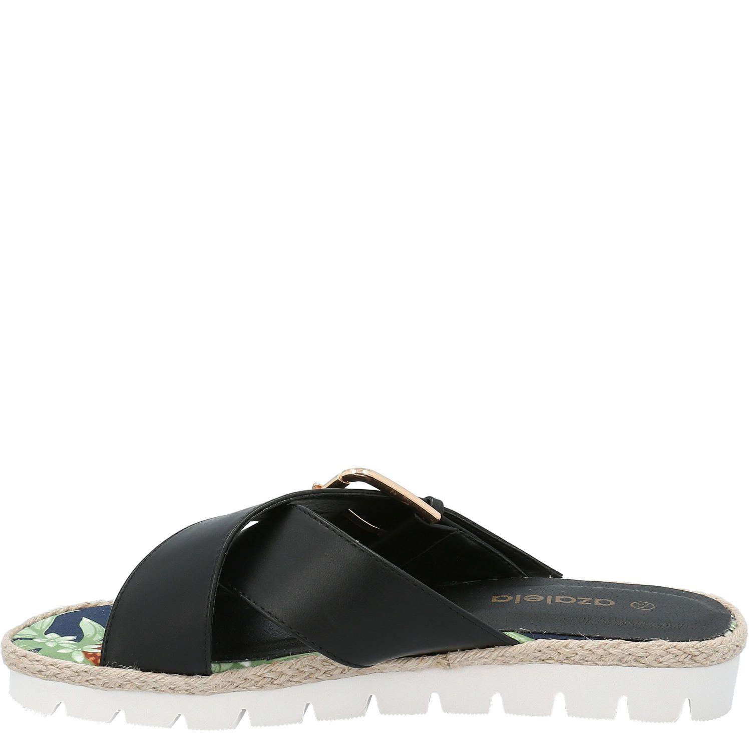 Sandalia Mujer May Negro-4