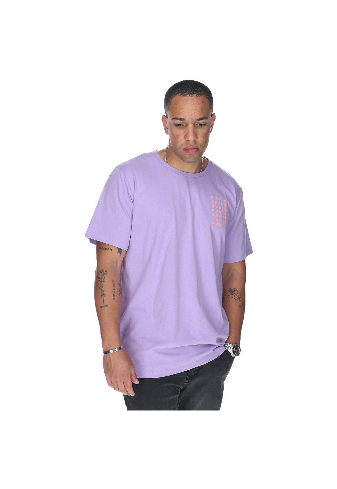 Polera M/C Hombre Tree Print Multicolor-4