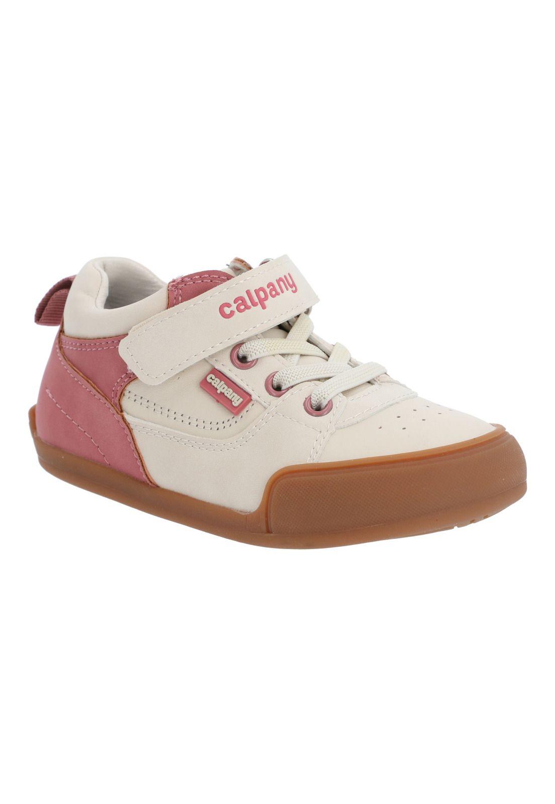 Zapatilla Cuero Ergonómica Nina Kansas Rosado-0