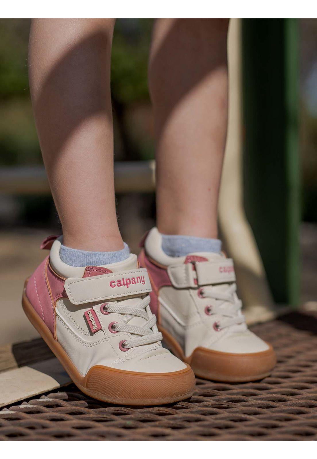 Zapatilla Cuero Ergonómica Nina Kansas Rosado-3