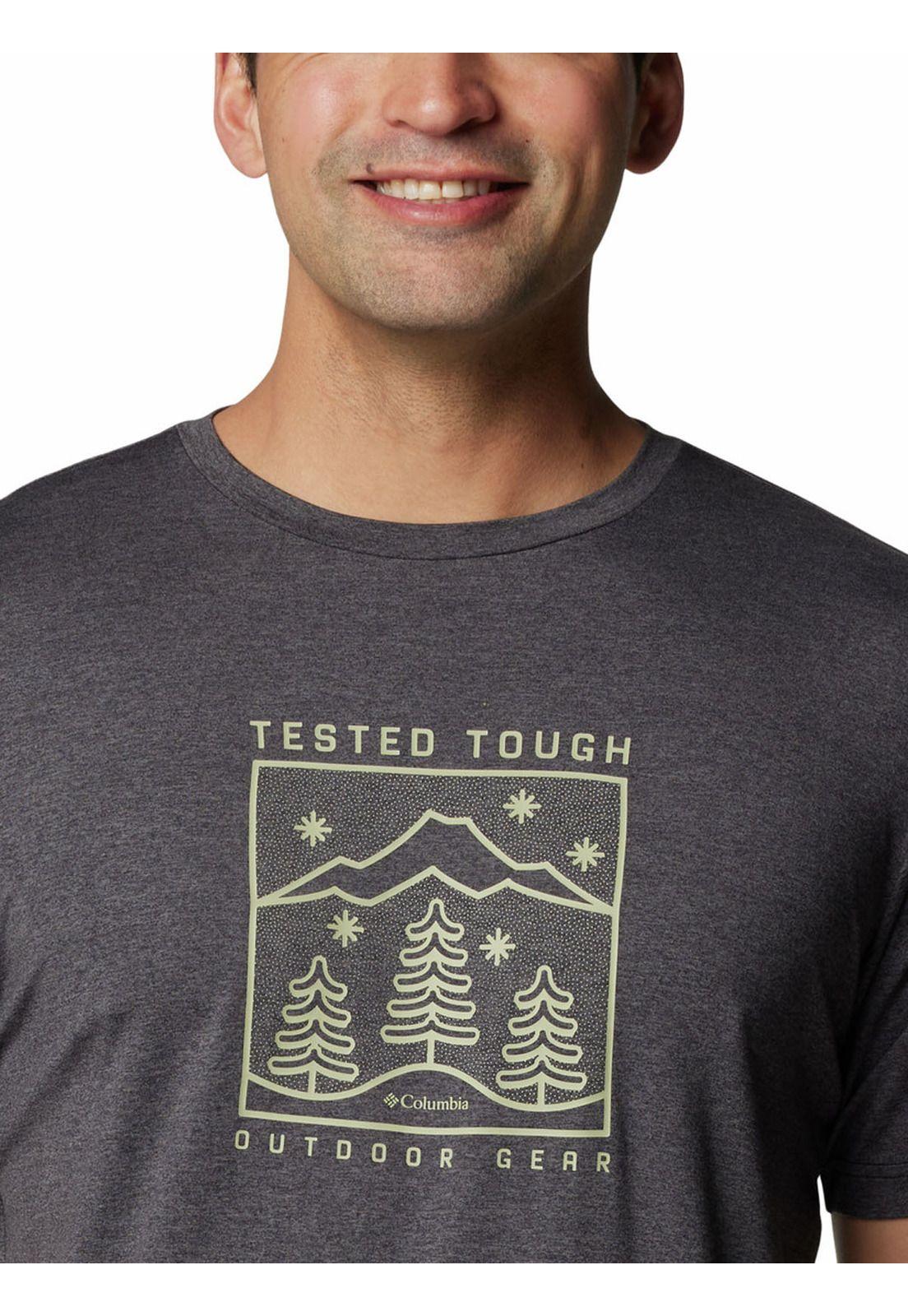 Polera Hombre Kwick Hike Graphic Negro-3