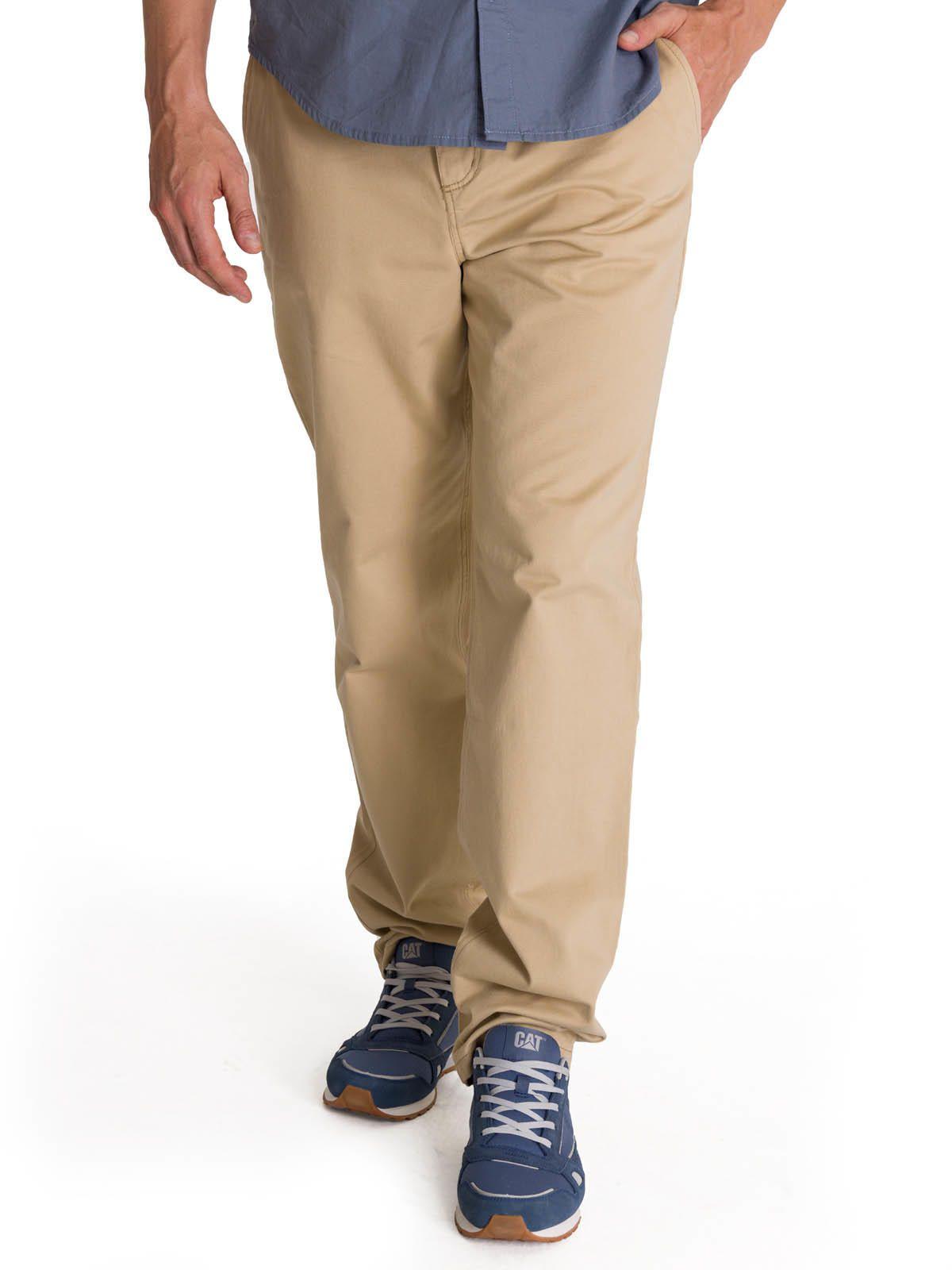 Pantalón Hombre Straight Chino Beige-0