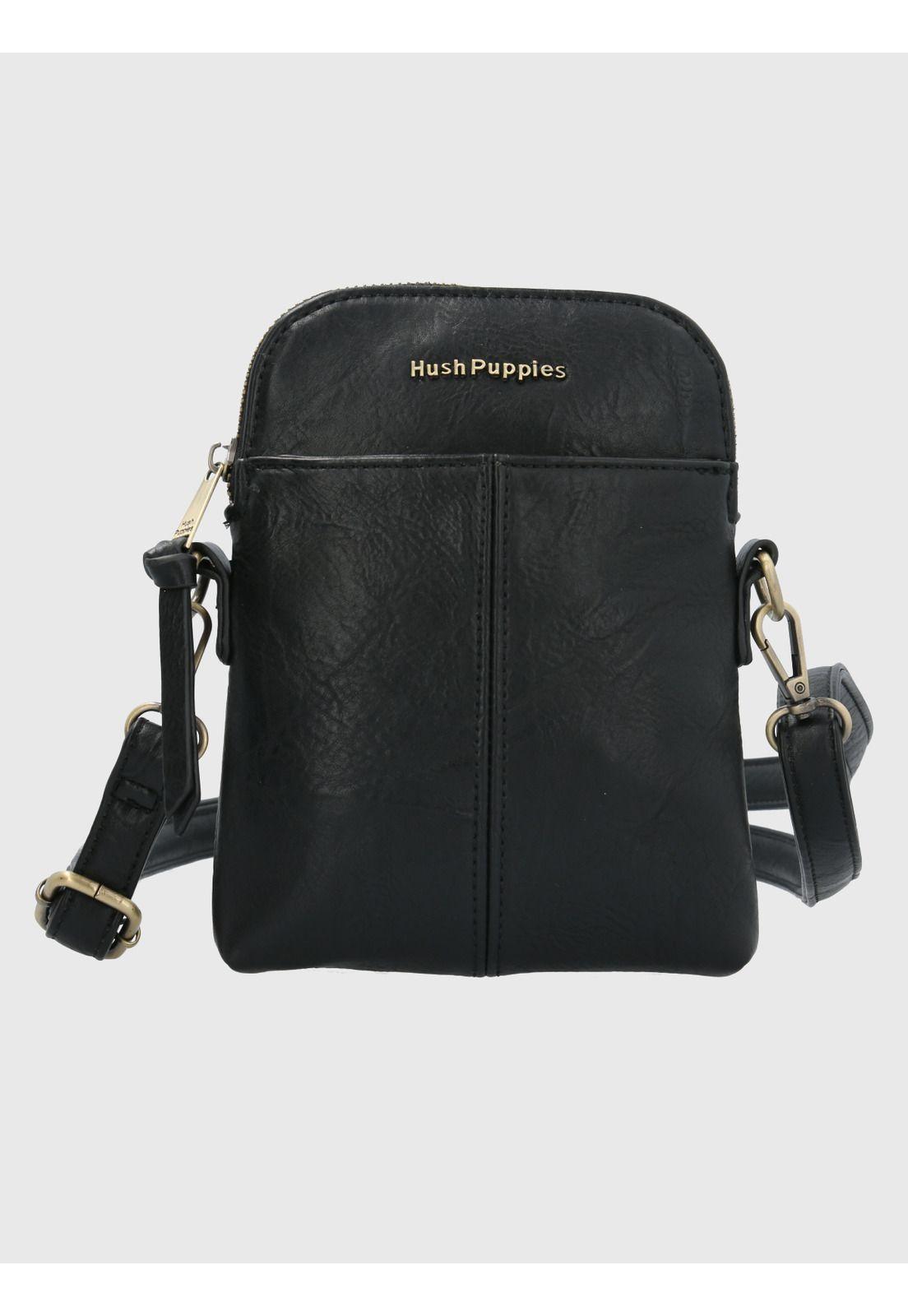 Cartera Ecocuero Negro Dalton Cross Mujer-0