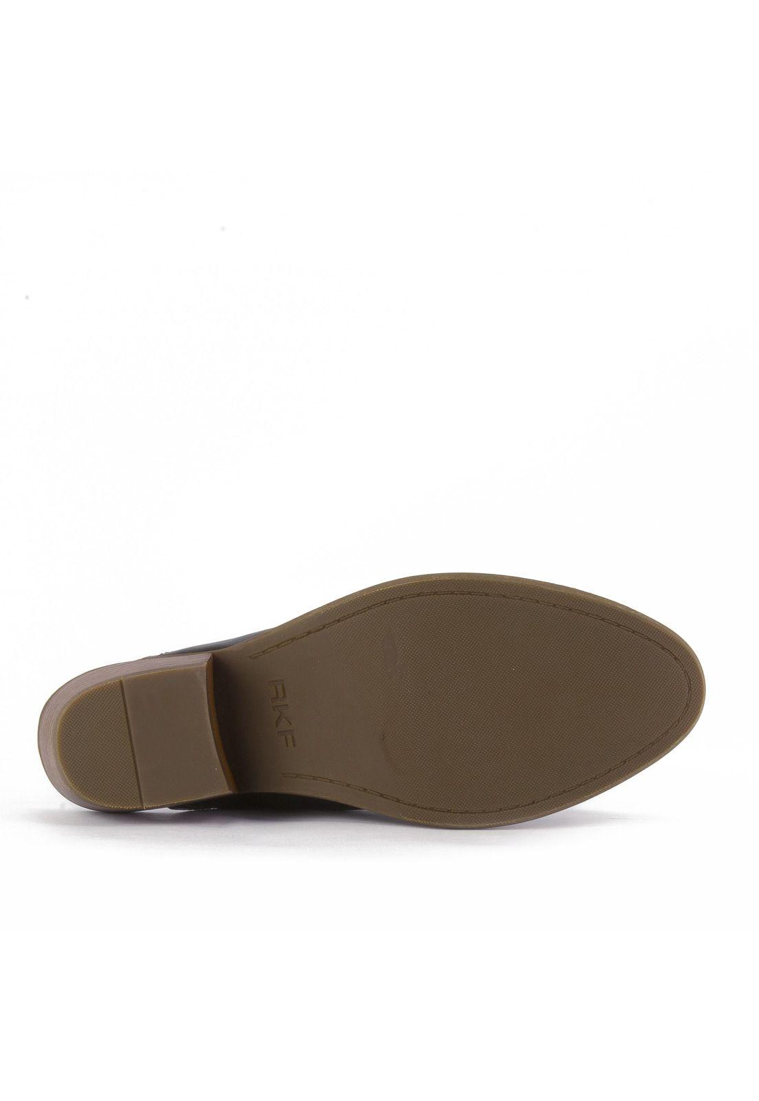 Zapato Cuero Mar Café Mujer-3