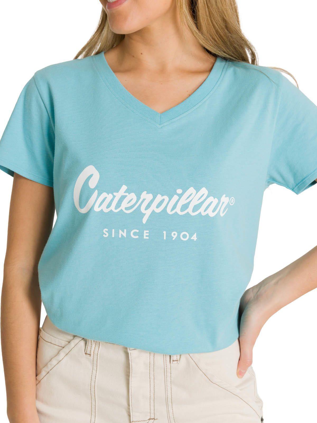 Polera Manga Corta Mujer Since 1904 Celeste-4