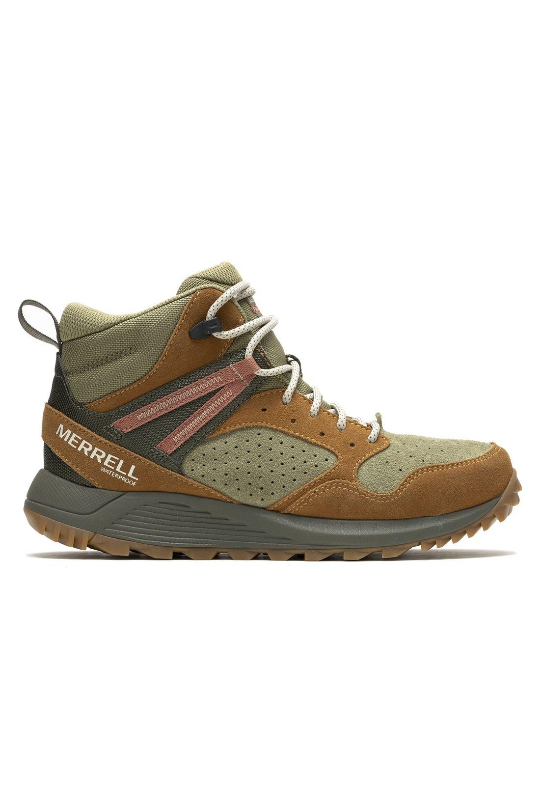 Botín impermeable Mujer Wildwood Mid Ltr W Café-0