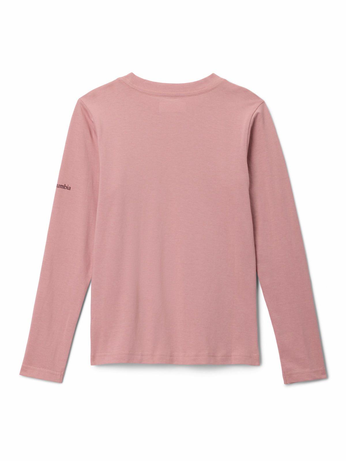 Polera ML Niña Hazeldel Hill Graphic Rosado-1