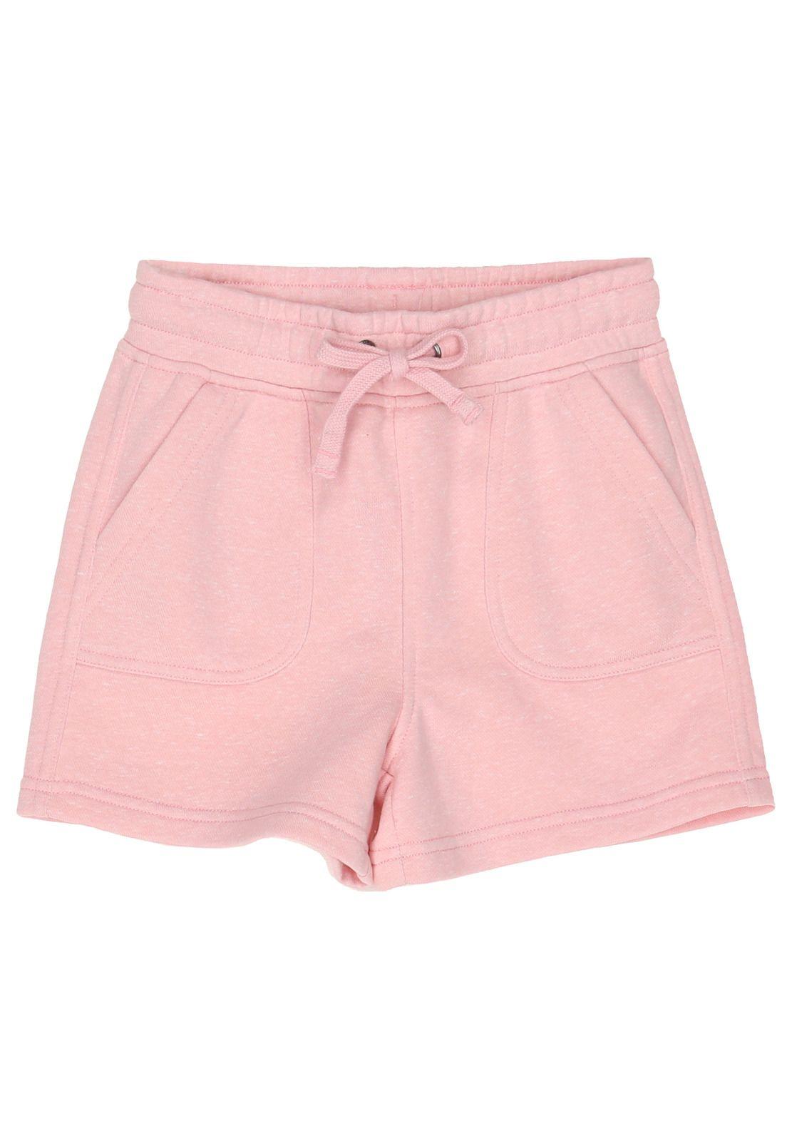 Short Niña Comfy Rosado-0