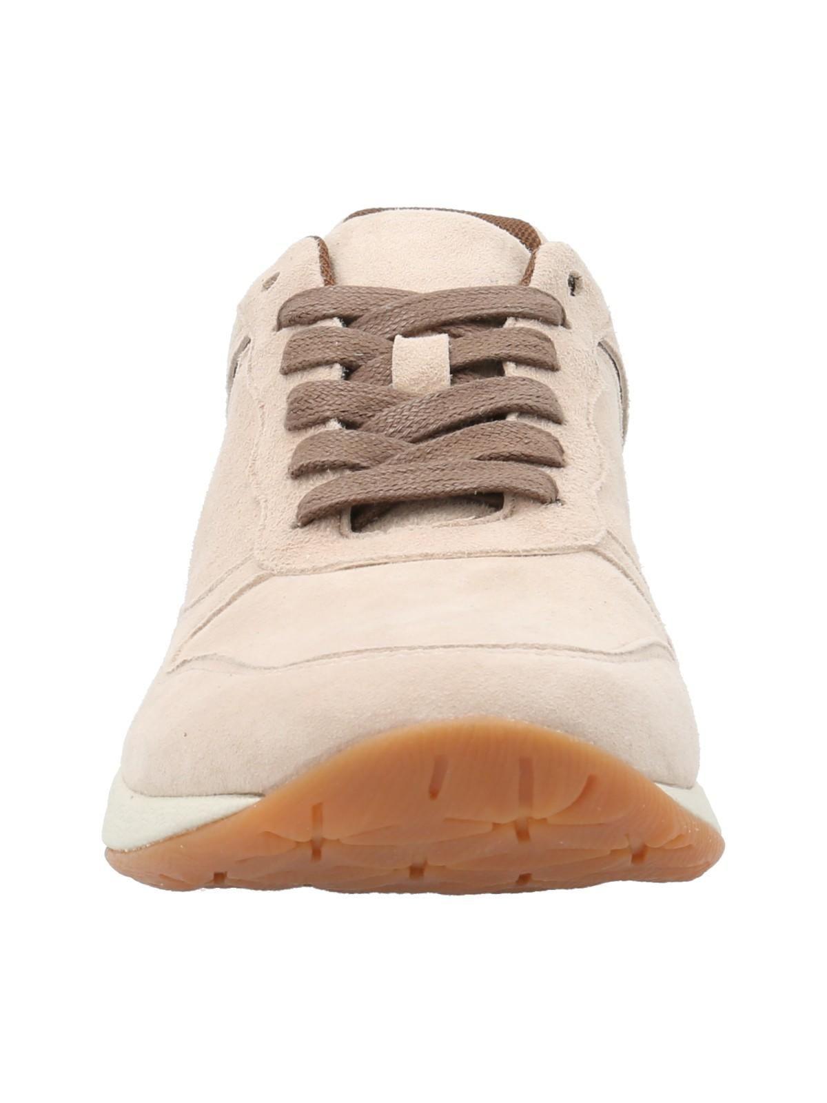 Zapatilla Cuero Mujer Kansas Beige-3