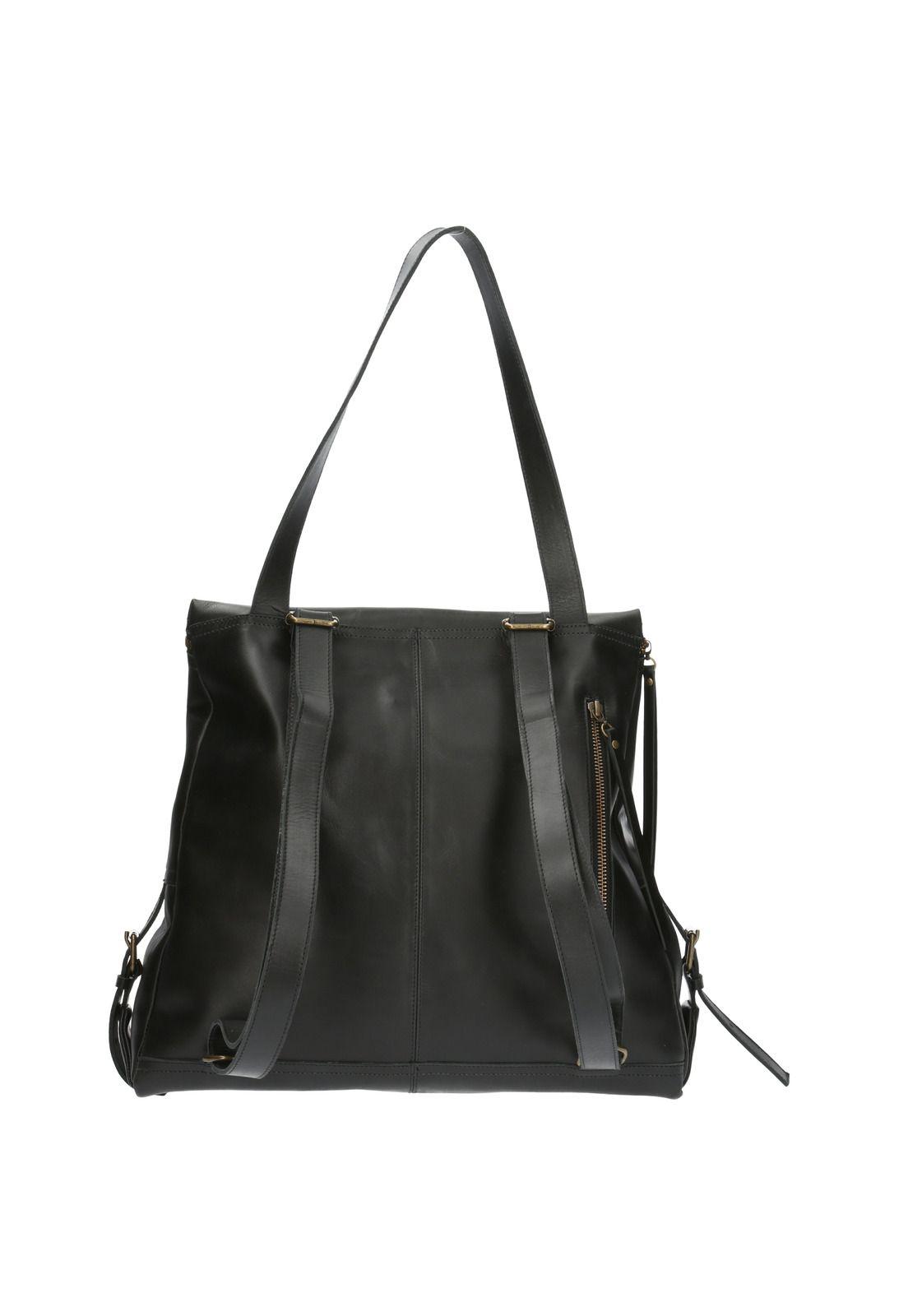 Cartera Mujer Lauren Back Negro-2