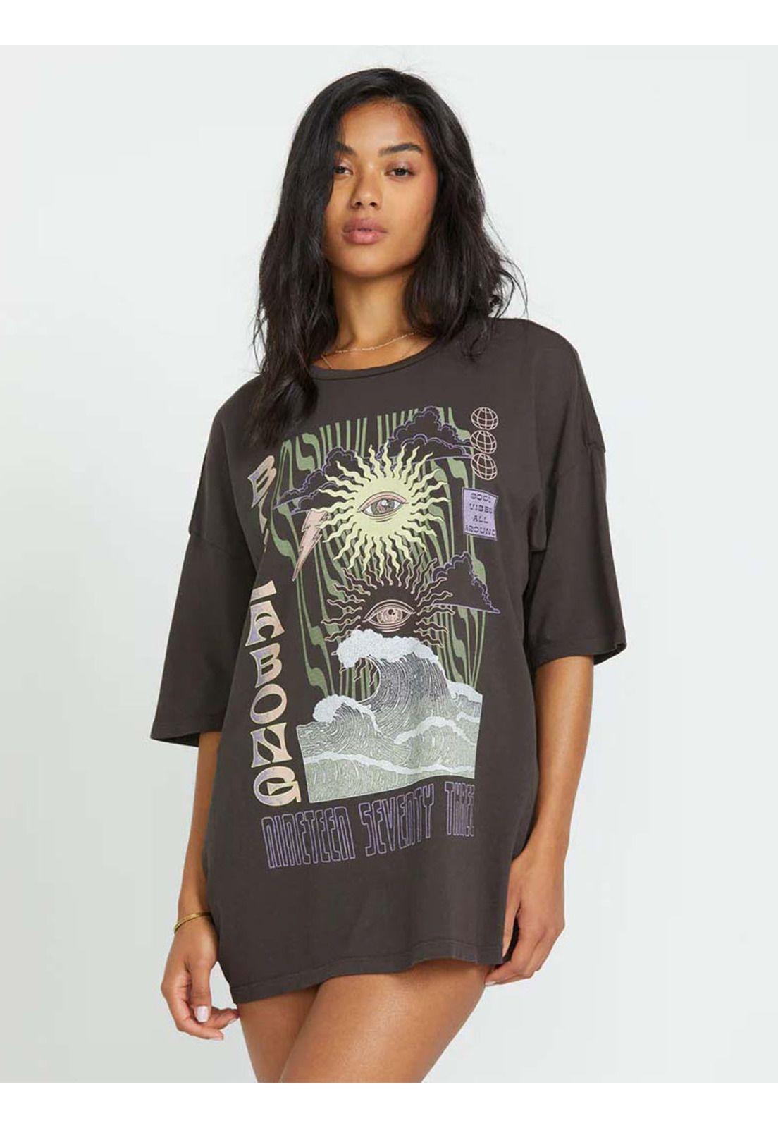 Polera Mujer Swell Trip Negra Billabong-0