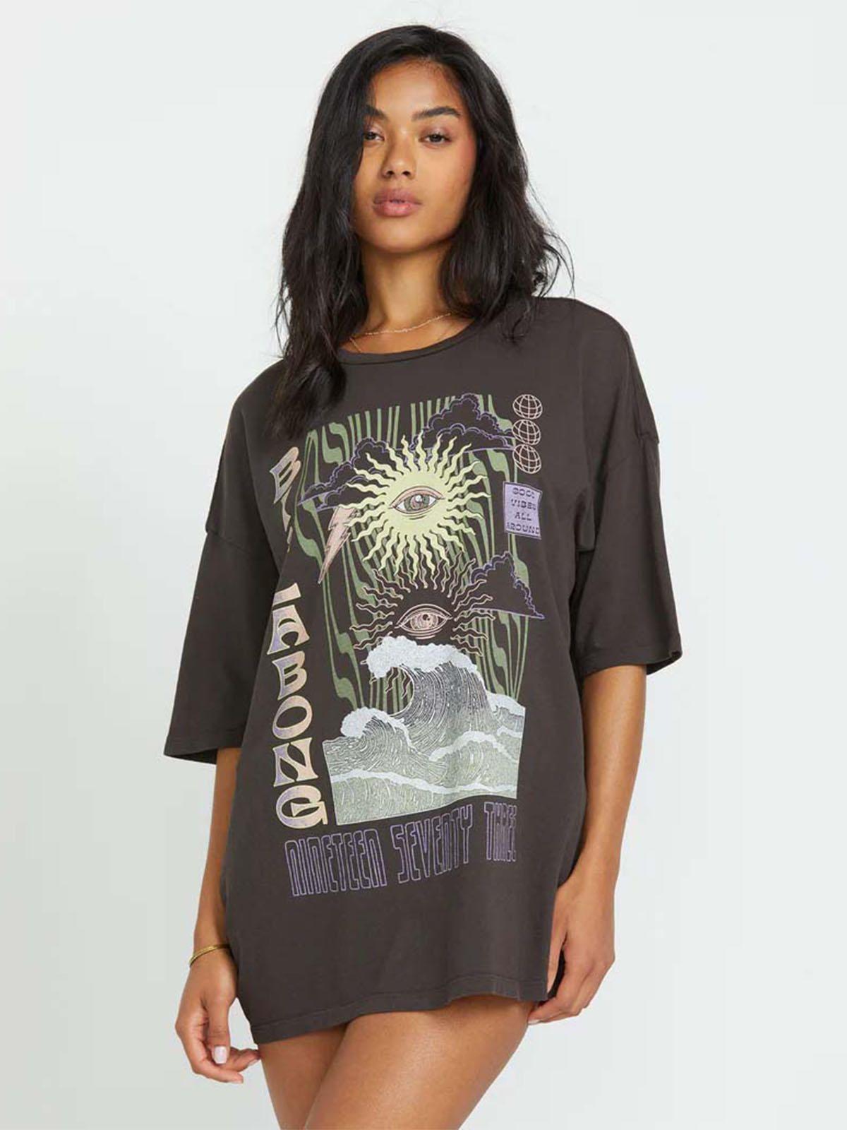 Polera Mujer Swell Trip Negra Billabong-0