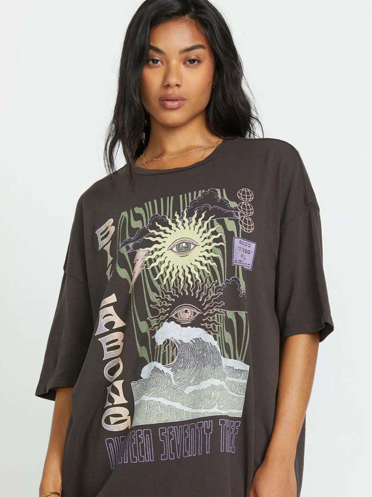 Polera Mujer Swell Trip Negra Billabong-5