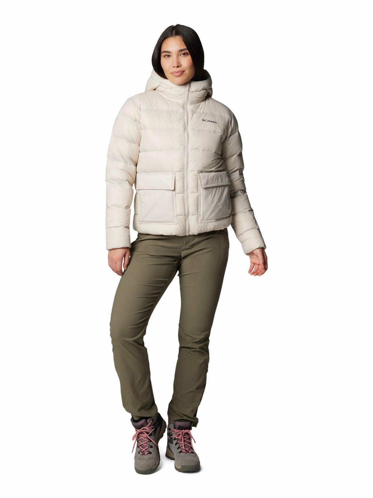 Parka Mujer Harmony Falls Hooded Beige-1