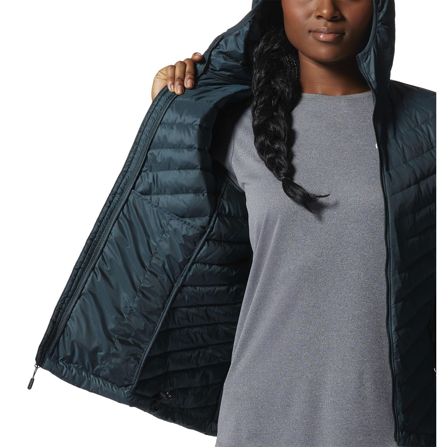 Parka Glen Alpine Down Petróleo Mujer-3