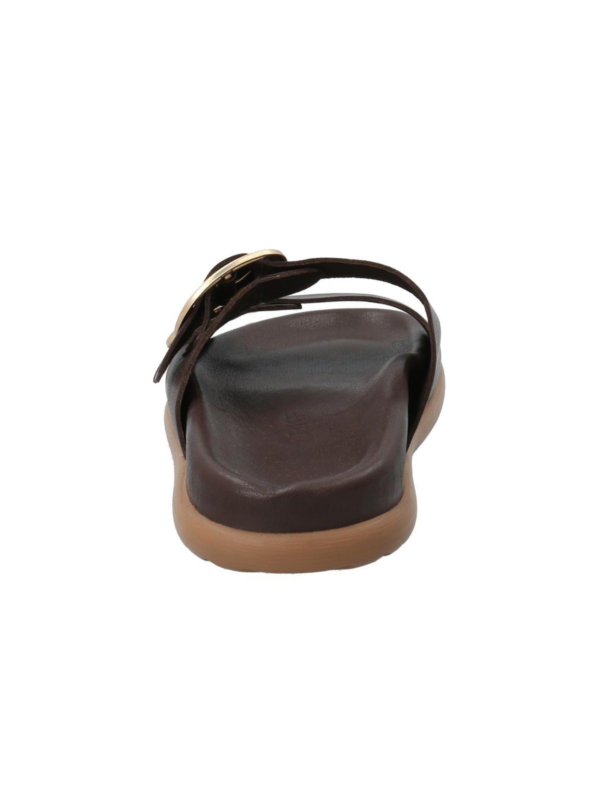 Sandalia Cuero Mujer Dalian Café-6