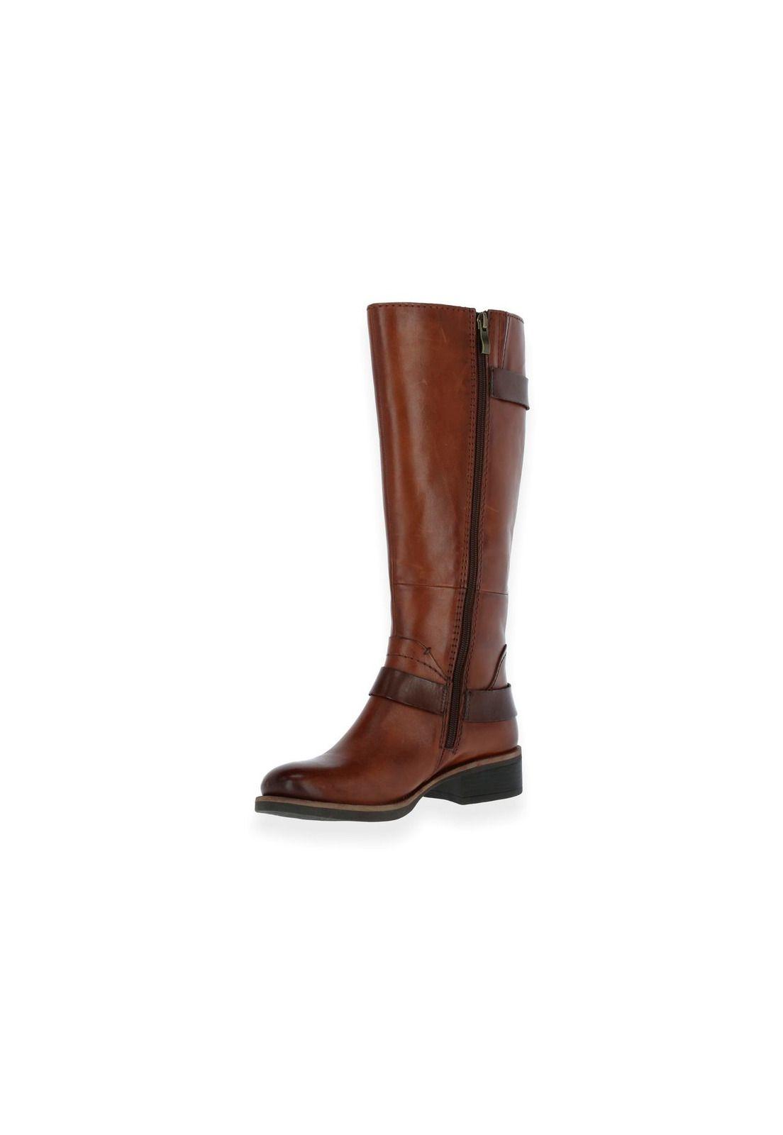 Bota Cuero Bonna Cognac-1
