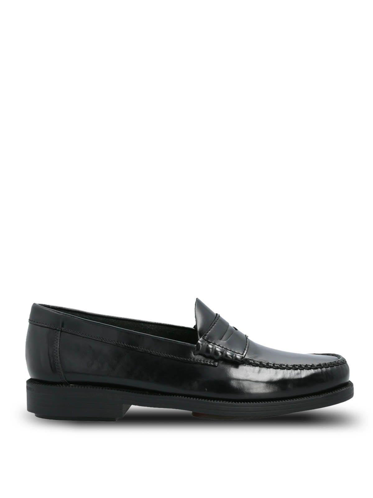 Mocasin Cuero Hombre Stanford Ii Negro-1