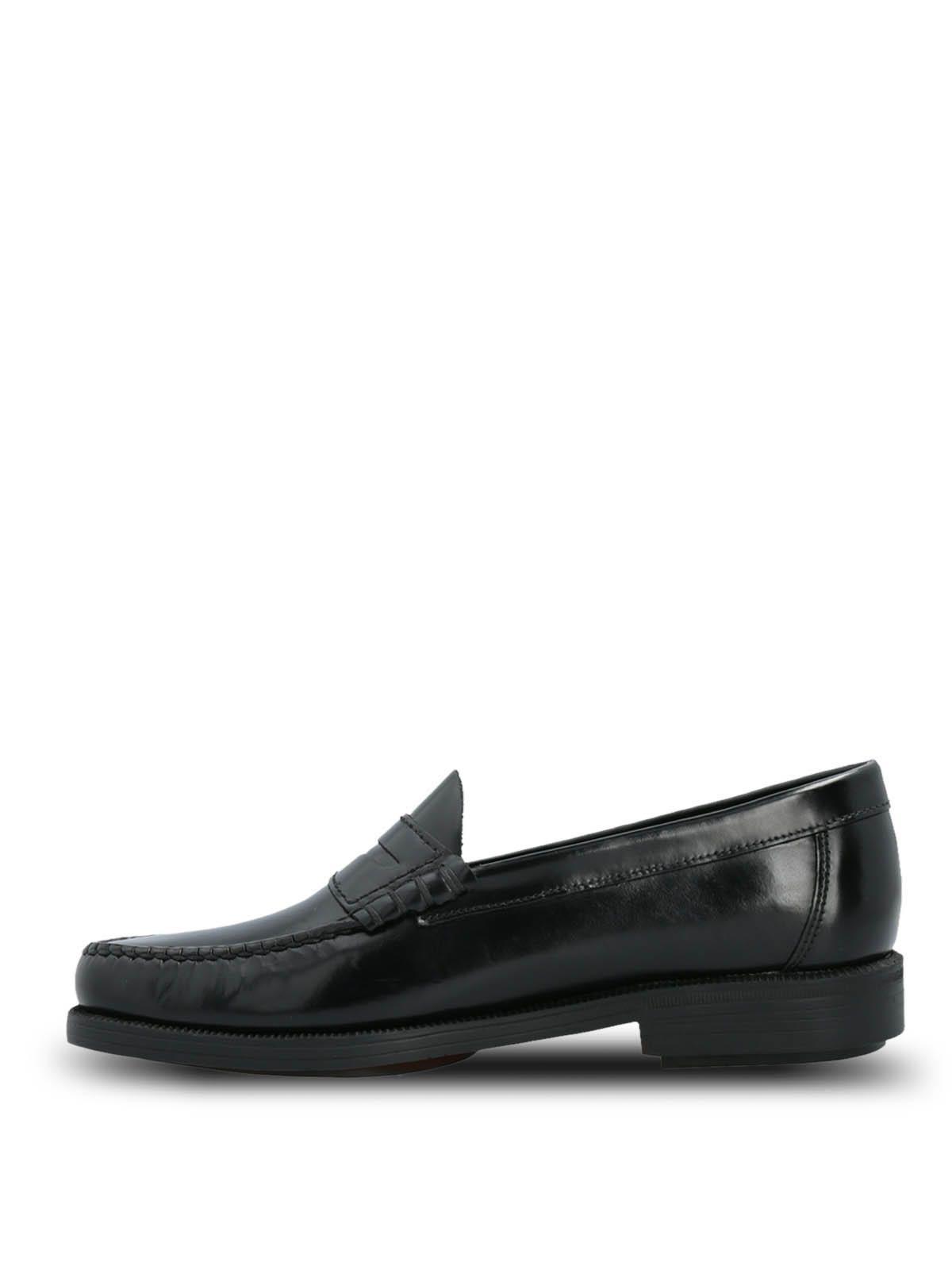 Mocasin Cuero Hombre Stanford Ii Negro-5