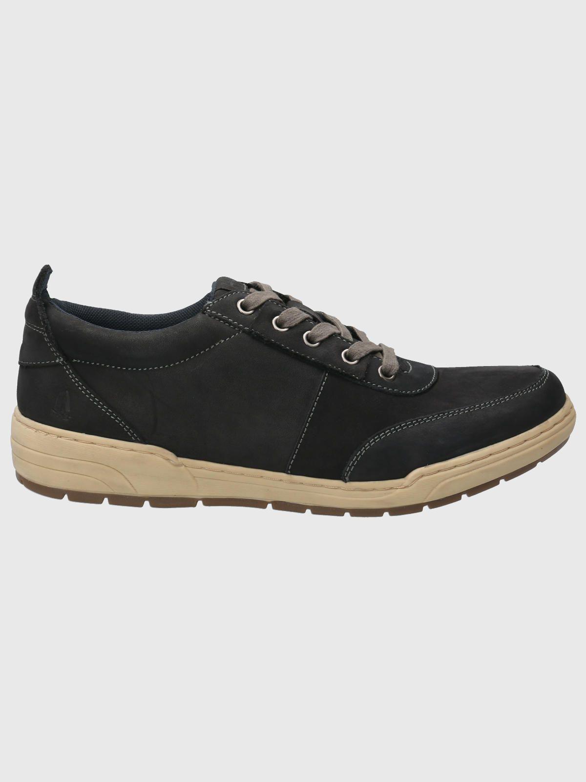 Zapatilla Cuero Hombre Draper Gris-1